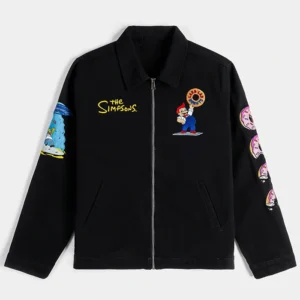 The Simpsons x Shoe Palace Donuts Work Jacket