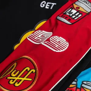 The Simpsons x Shoe Palace Duff Man Racing Jacket Buy Now