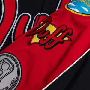 The Simpsons x Shoe Palace Duff Man Racing Jacket Shop Now