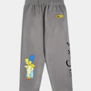 The Simpsons x Shoe Palace Family Zip-Up Grey Tracksuit For Slae