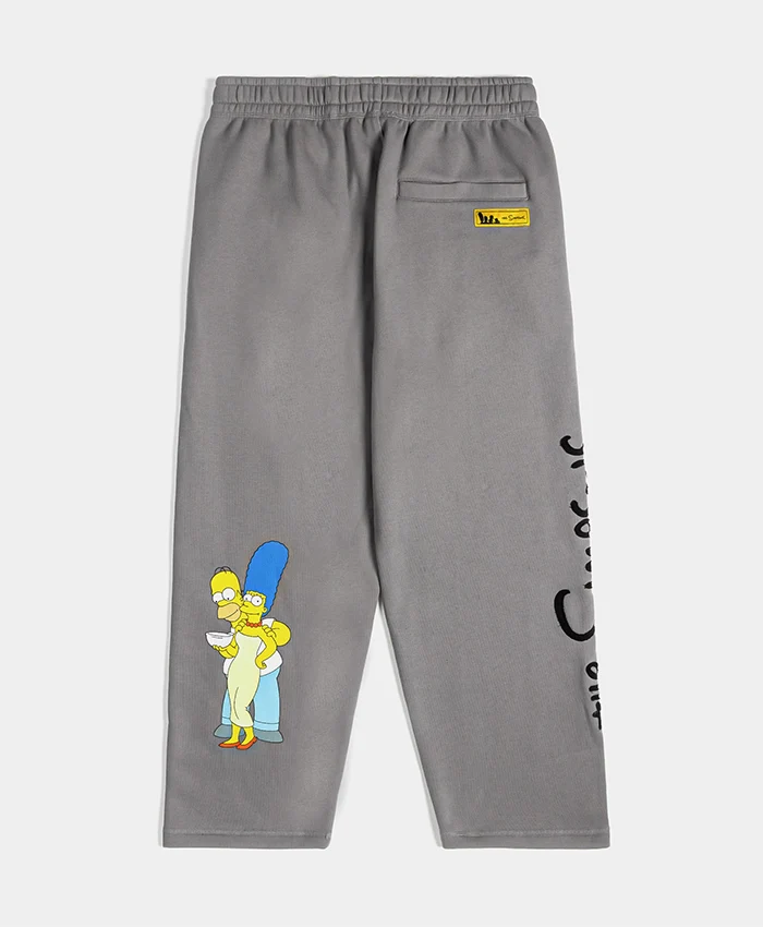 The Simpsons x Shoe Palace Family Zip-Up Grey Tracksuit For Slae