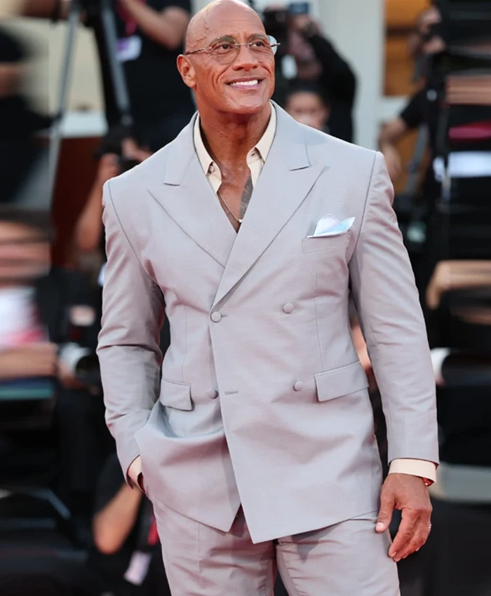 The Smashing Machine Premiere Dwayne Johnson Suit Shop Now