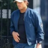 The Terminal List Chris Pratt Blue Jacket