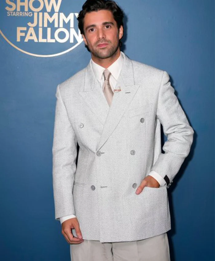 The Tonight Show Fabien Frankel Grey Suit