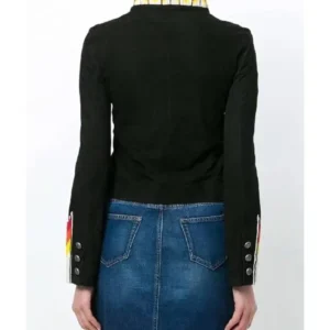 The Tonight Show Reba McEntire Black Wool Jacket For Sale