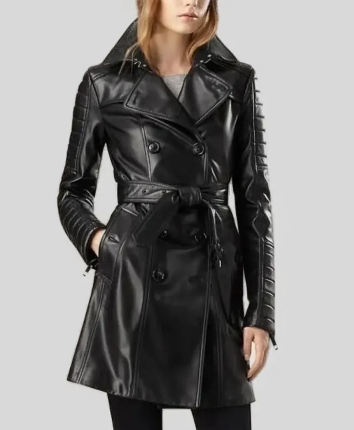 Timeless Leather Coat