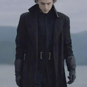 Timothee Chalamet Dune Paul Atreides Black Wool Coat