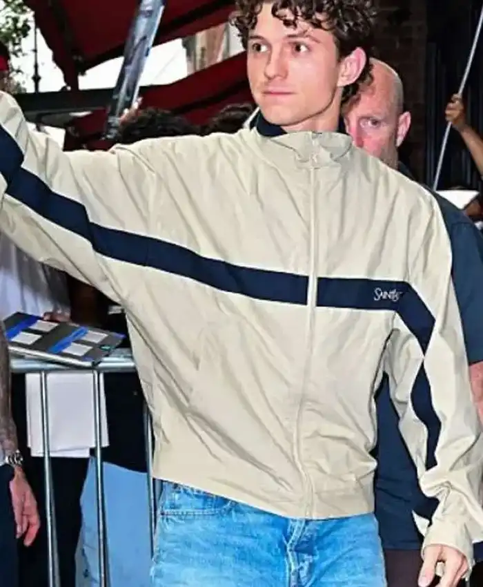 Tom Holland Beige Jacket