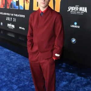 Tom Holland Red Suit