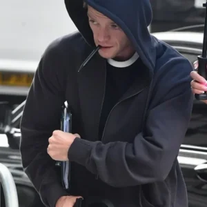 Tom Rhys Harries Clayface 2026 Matt Hagen Black Hoodie