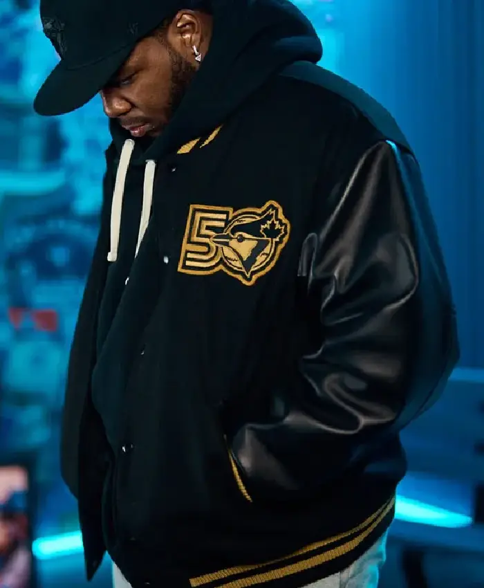 Toronto Blue Jays 50th Season Varsity Jacket Shop Now