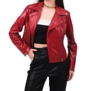 Trendy Women Leather Outerwear