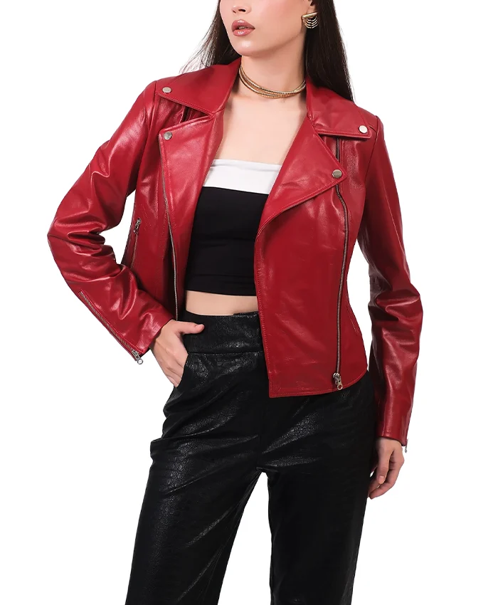 Trendy Women Leather Outerwear