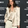 Tribeca Festival 2026 Katie Holmes Beige Blazer