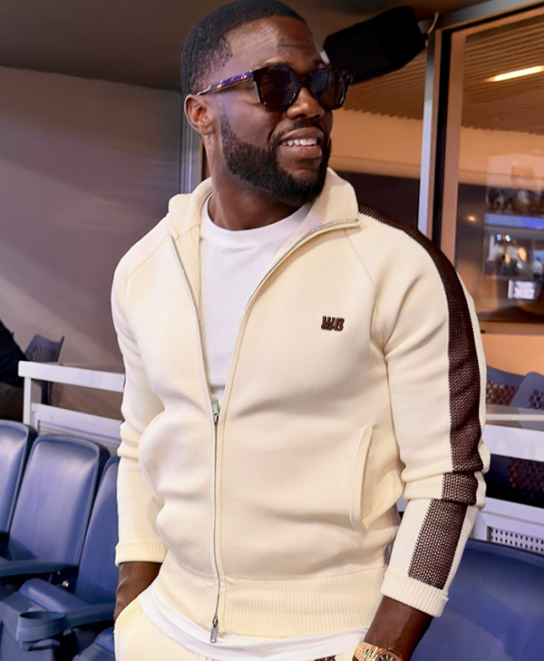 US Open 2026 Kevin Hart Off White Track Jacket