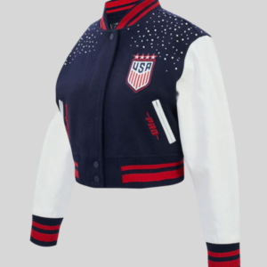 US Soccer WNT Legacy Wool Varsity Jacket