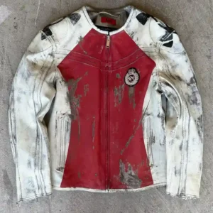 Under Armour x 424 Leather Racing Jacket