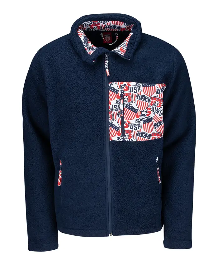 Unisex U.S. Soccer Heavy Pile Full-Zip Jacket