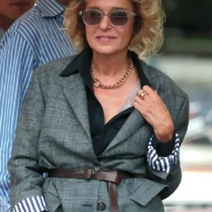 Valeria Golino 82nd Venice International Film Festival Coat