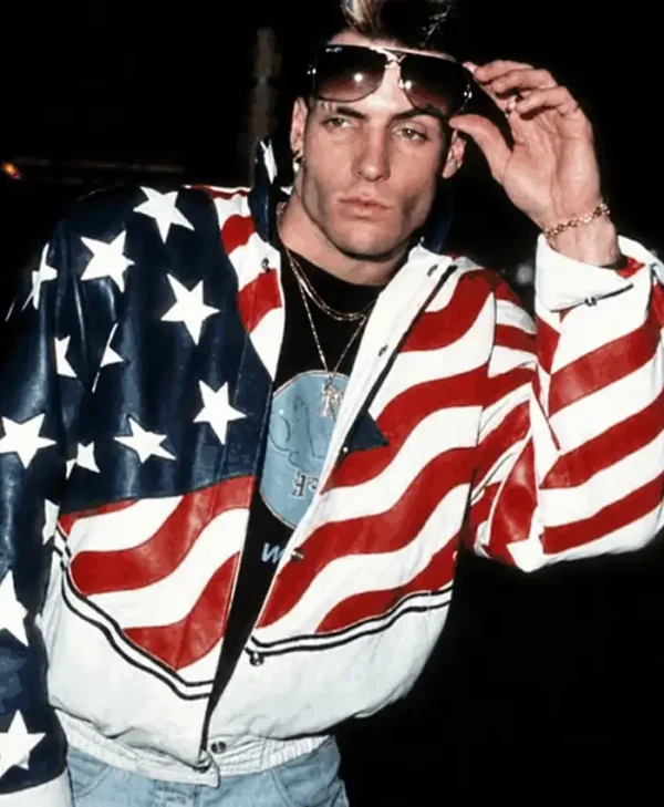 Vanilla Ice USA Flag Jacket