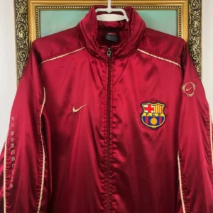 Vintage 90’s Nike Barcelona Soccer Jacket