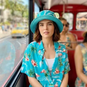 Voicemails for Isabelle 2026 Zoey Deutch Hawaiian Shirt