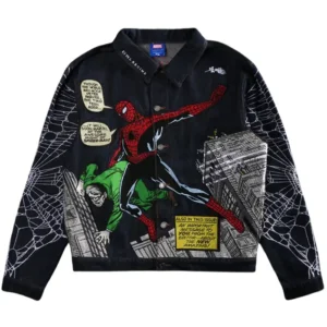 WEBS From Concrete Raw Blue Denim Jacket