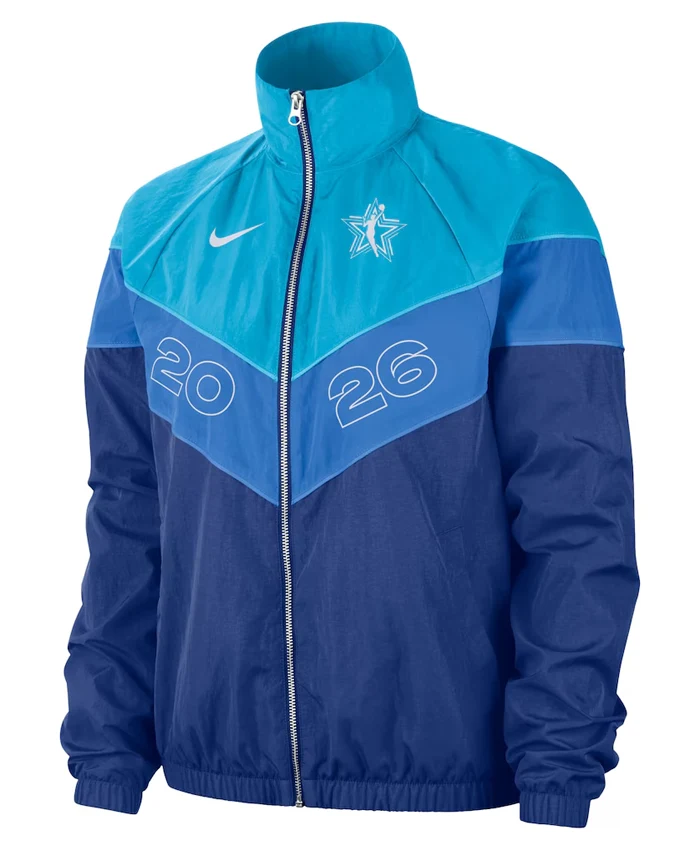 WNBA All-Star Game 2026 Nike Blue Windrunner Jacket
