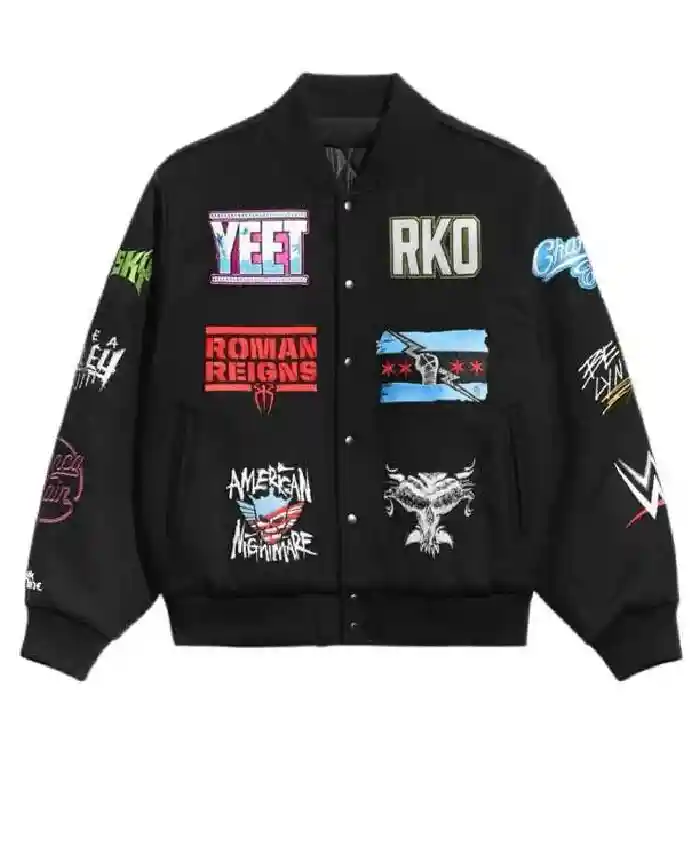 WWE Superstar 2026 Varsity Jacket