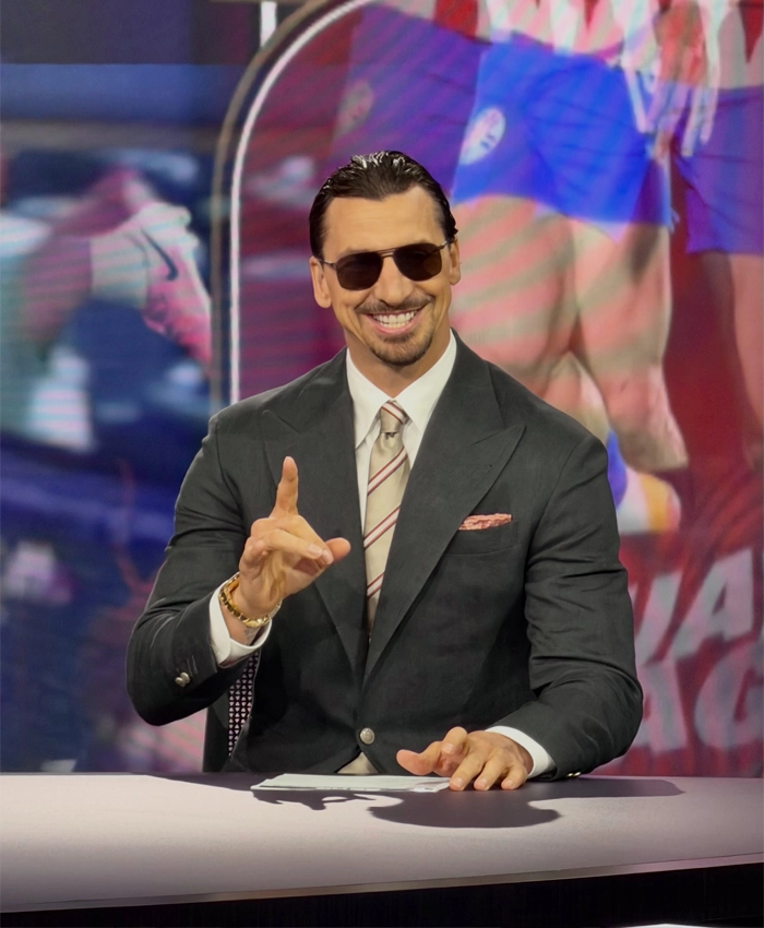 Zlatan Ibrahimović I feel very good Black Suit