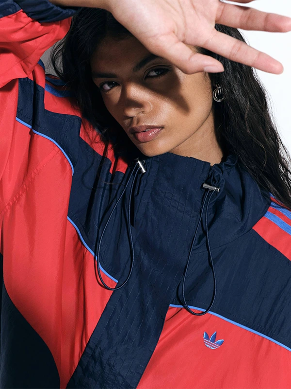 buy Adidas x ASOS Oversized Navy Track Jacket
