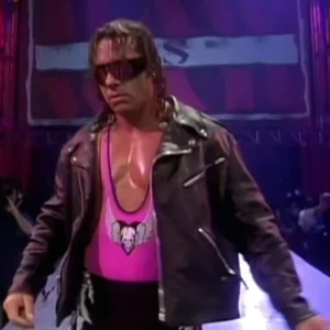 buy Bret Hart Foundation WWE Leather Jacket