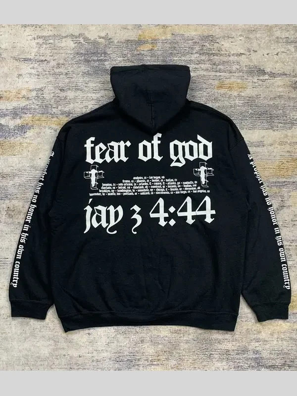 buy Fear of God x Jay 4.44 Tour Hoodie