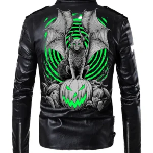 buy Halloween Members Only Spiked Leather Jacket