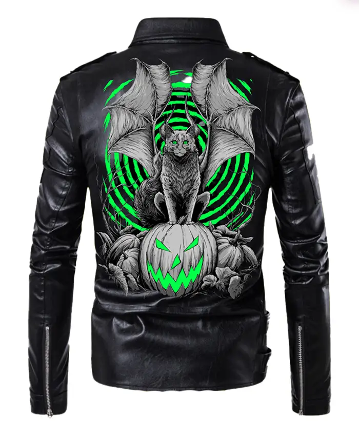 buy Halloween Members Only Spiked Leather Jacket