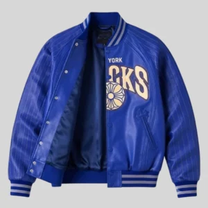 buy New York Knicks Chrome Hearts Varsity Jacket