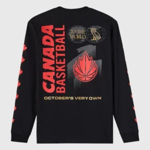 buy OVO Canada Basketball Long Sleeve T-Shirt