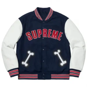 buy Supreme Bone Varsity Letterman Jacket