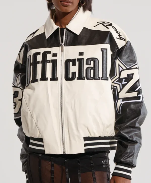 buy WNBA Aneesah Morrow Official Moto Bomber Jacket