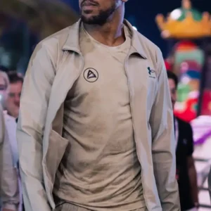 buy now Anthony Joshua Under Armour Beige Jacket