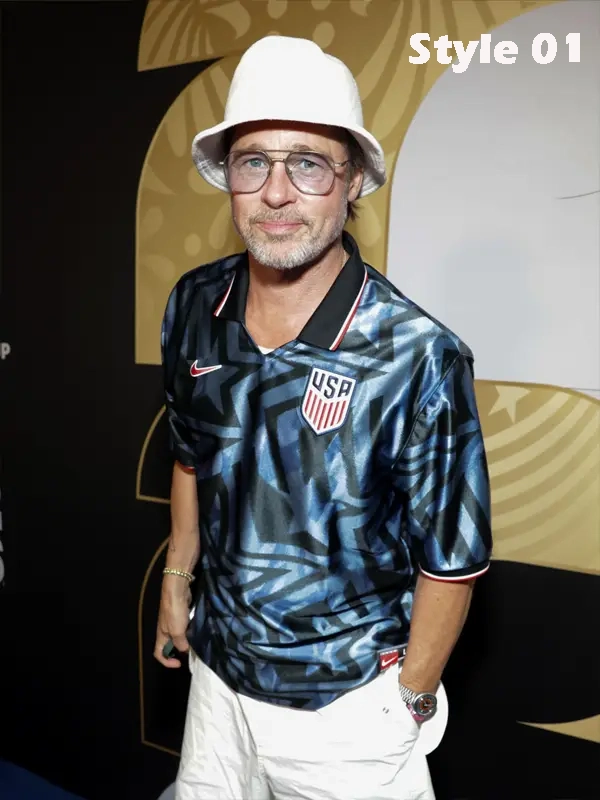 buy now Brad Pitt USA Jersey 2026