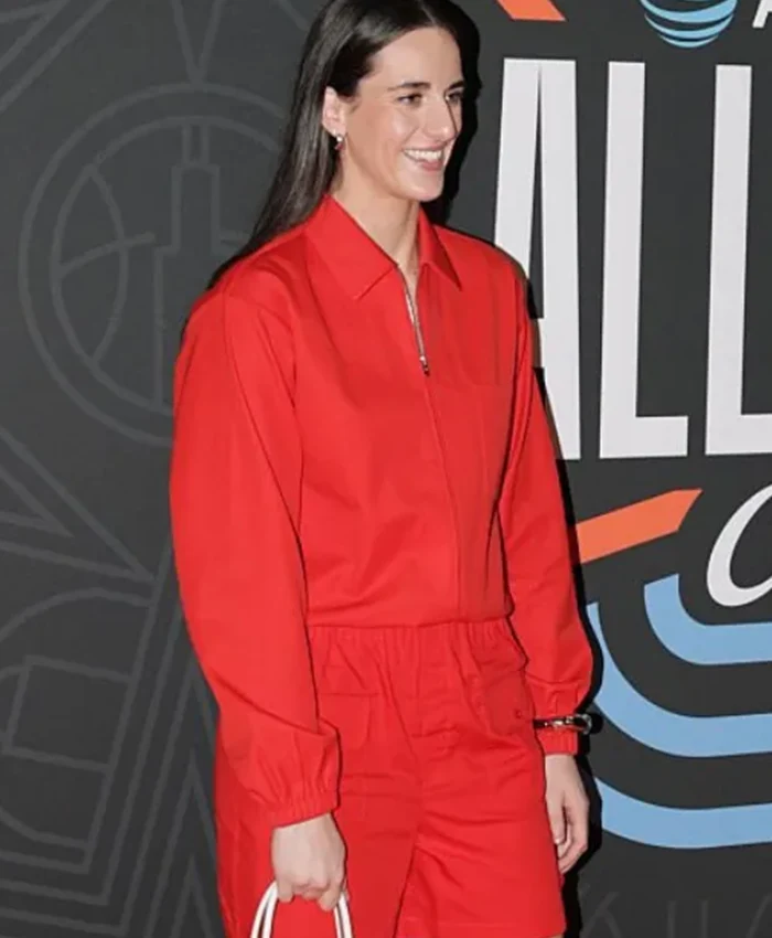 buy now Caitlin Clark AT&T WNBA All-Star Game 2026 Red Jacket