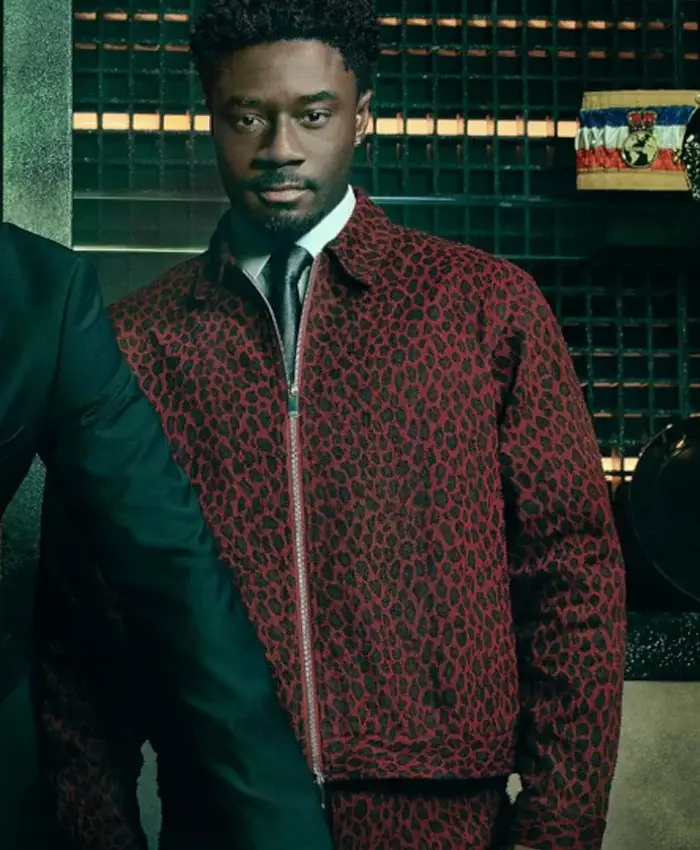 buy now Charles Babalola Leopard Print Jacket