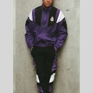 buy now Kylian Mbappe EA FC 27 Purple Adidas Real Madrid Tracksuit