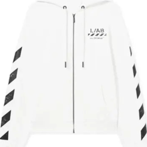 buy now L-AB Core Diagonal Zip Hoodie for sale