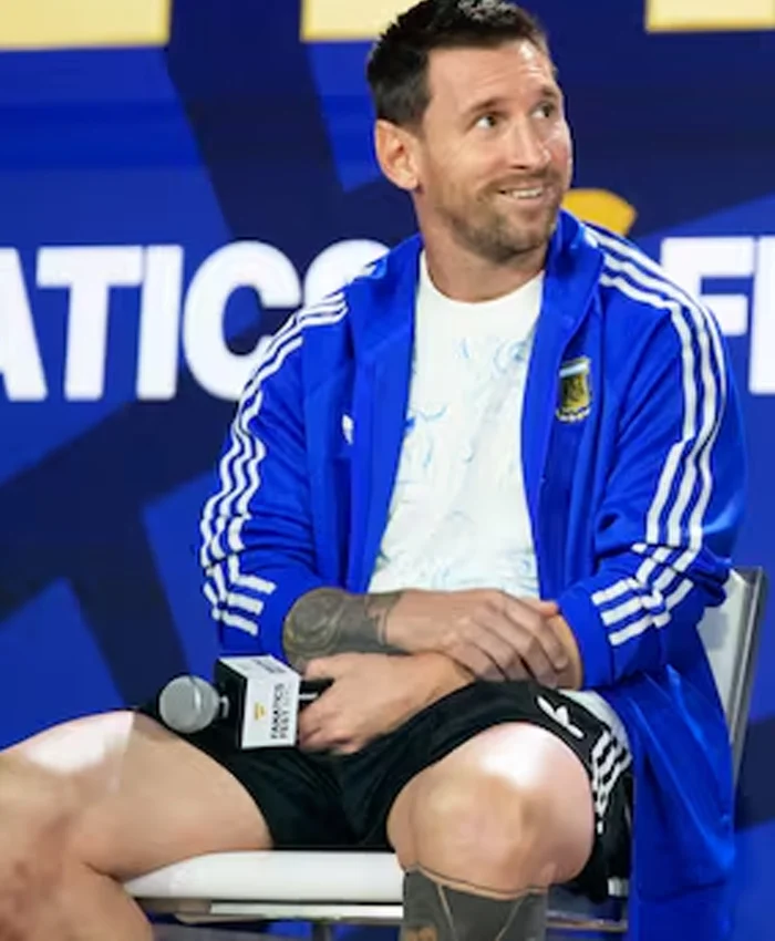 buy now Leo Messi Fanatics Fest NYC 2026 Blue Jacket