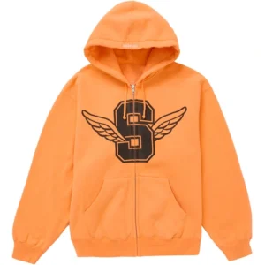 buy now Supreme Wings Zip-Up Hooded Sweatshirt