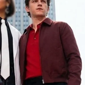 buy now Tom Holland Brand New Day Maroon Jacket