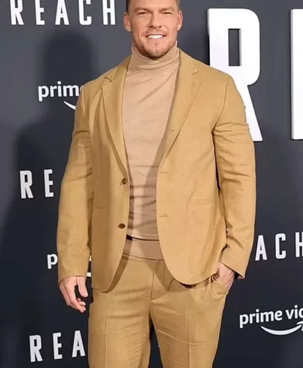 celebrity brown suit