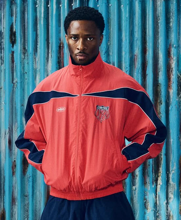 corteiz Rules The Worldcup U.S.A.-inspired track Jacket